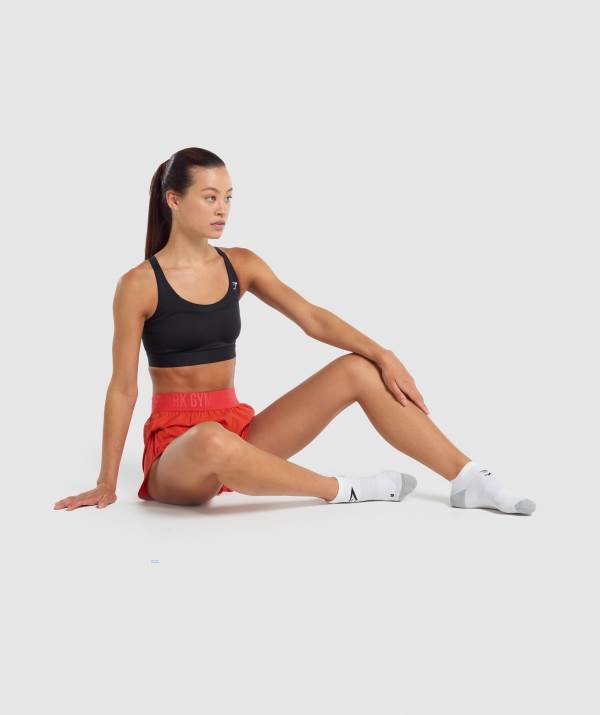 Panske Ponozky Gymshark Ankle Performance Biele | IZ1094576